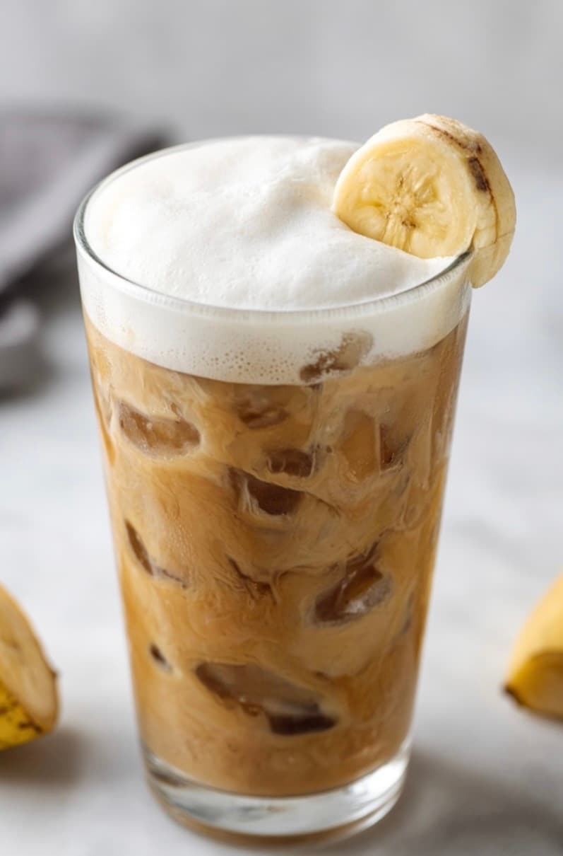 Banana Bread Iced Latte