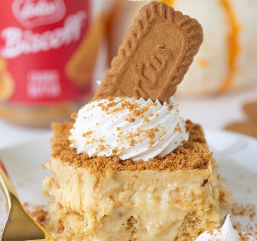 Biscoff Banana Cake